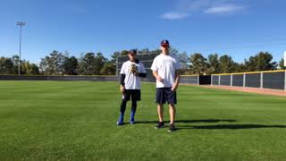 Outfield Fly Ball Progression Drill