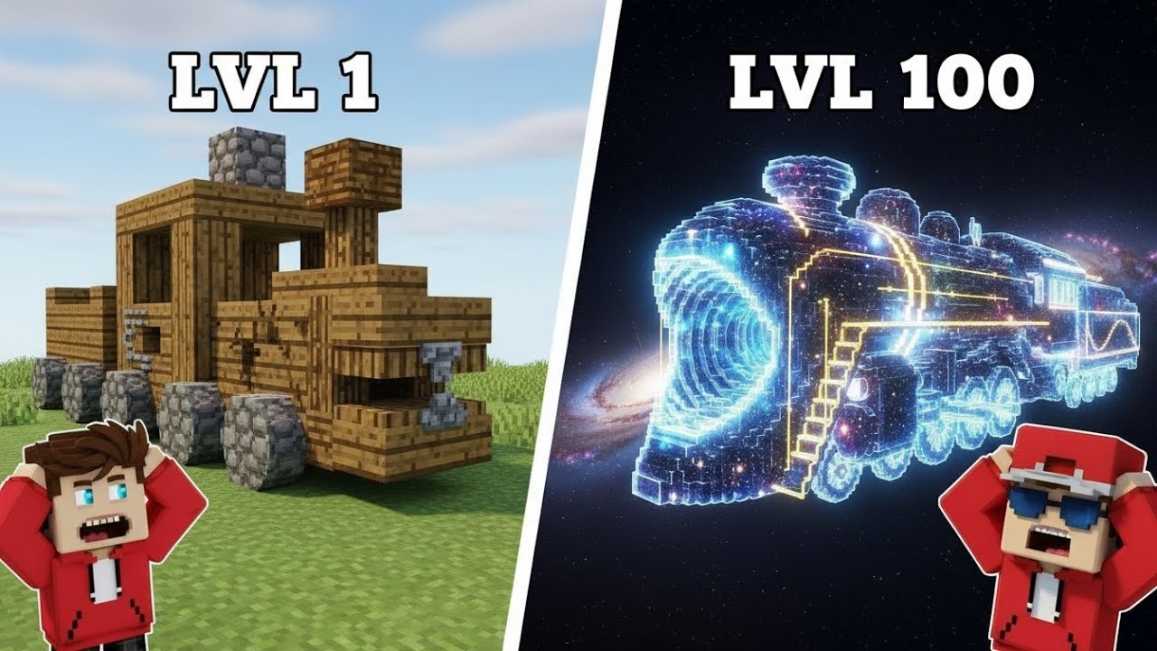 Evolution of MULTIVERSE TRAIN: From Noob to GOD LEVEL! (JayC & Rixy)