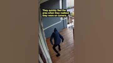 Hooded Suspect Attempts Break-In | Remote Guard Shuts It Down