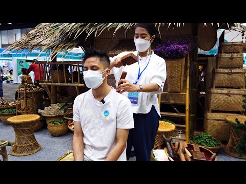 Awesome THAI HAMMER MASSAGE Tok Sen for Back & Shoulder Pain