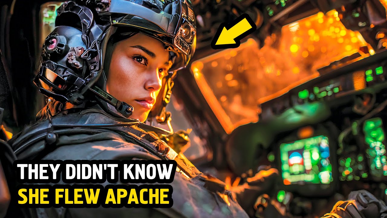 Они не знали, что она летала на вертолёте Apache, пока она не уничтожила 15 целей за 8 минут