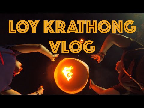 Video: Lub Loi Krathong Festival in Thailand