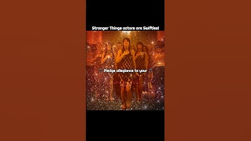 Stranger Things actors are Swifties! ❤️‍🔥 | #taylorswift #shorts