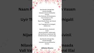 Nee Paartha Vizhigal #music #love #tamilsong #lovesong #songs