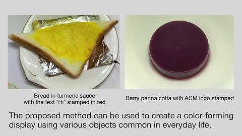 Electrolysis Ion Display on Wet Surfaces