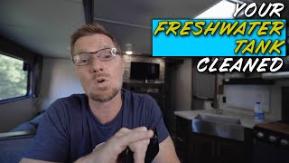 Cleaning Your Fresh Water Tank