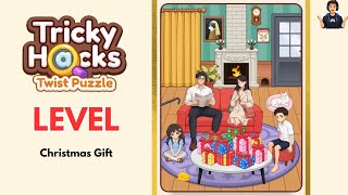 Tricky Hacks Twist Puzzle Level 83 Christmas Gift Walkthrough Solution