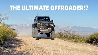 Taking the Bronco Raptor to the Desert! 70+MPH!