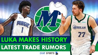 Luka Doncic Makes History + Mavs Trading For ELITE Defensive Wing? Dallas Mavericks News \& Rumors