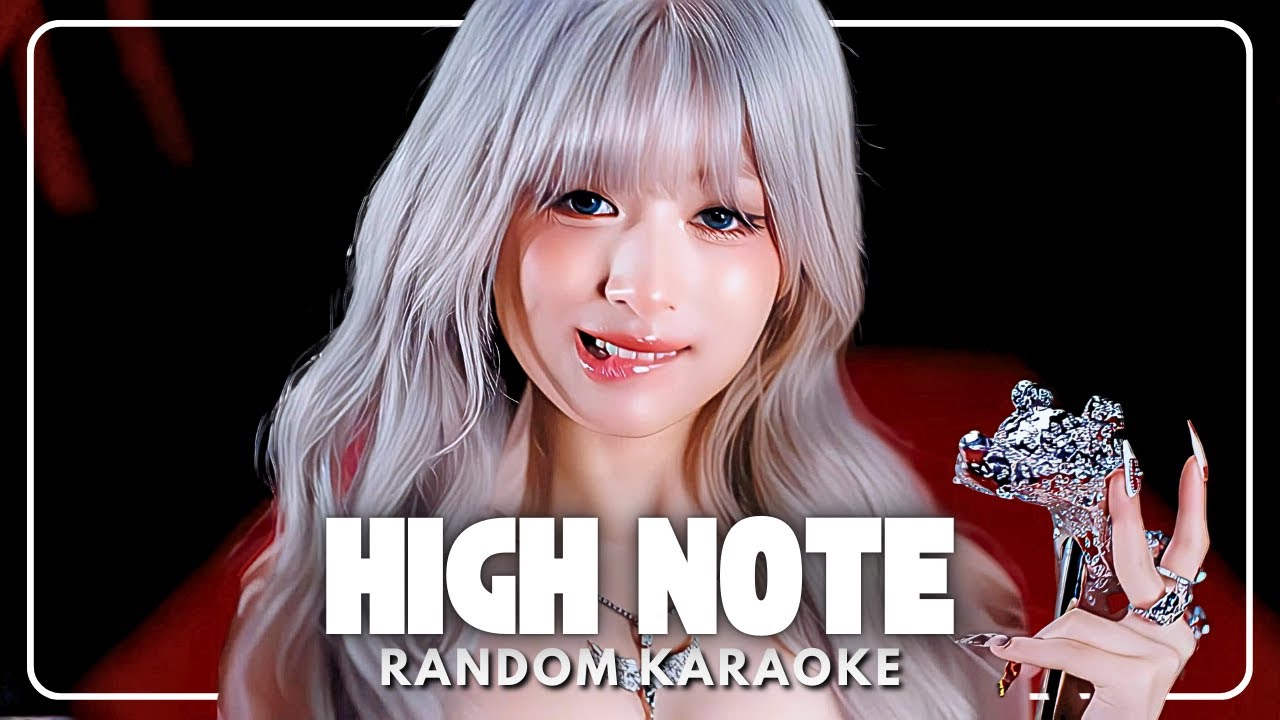 K-POP RANDOM KARAOKE CHALLENGE 🎤 ( HIGH NOTE RANDOM KARAOKE )