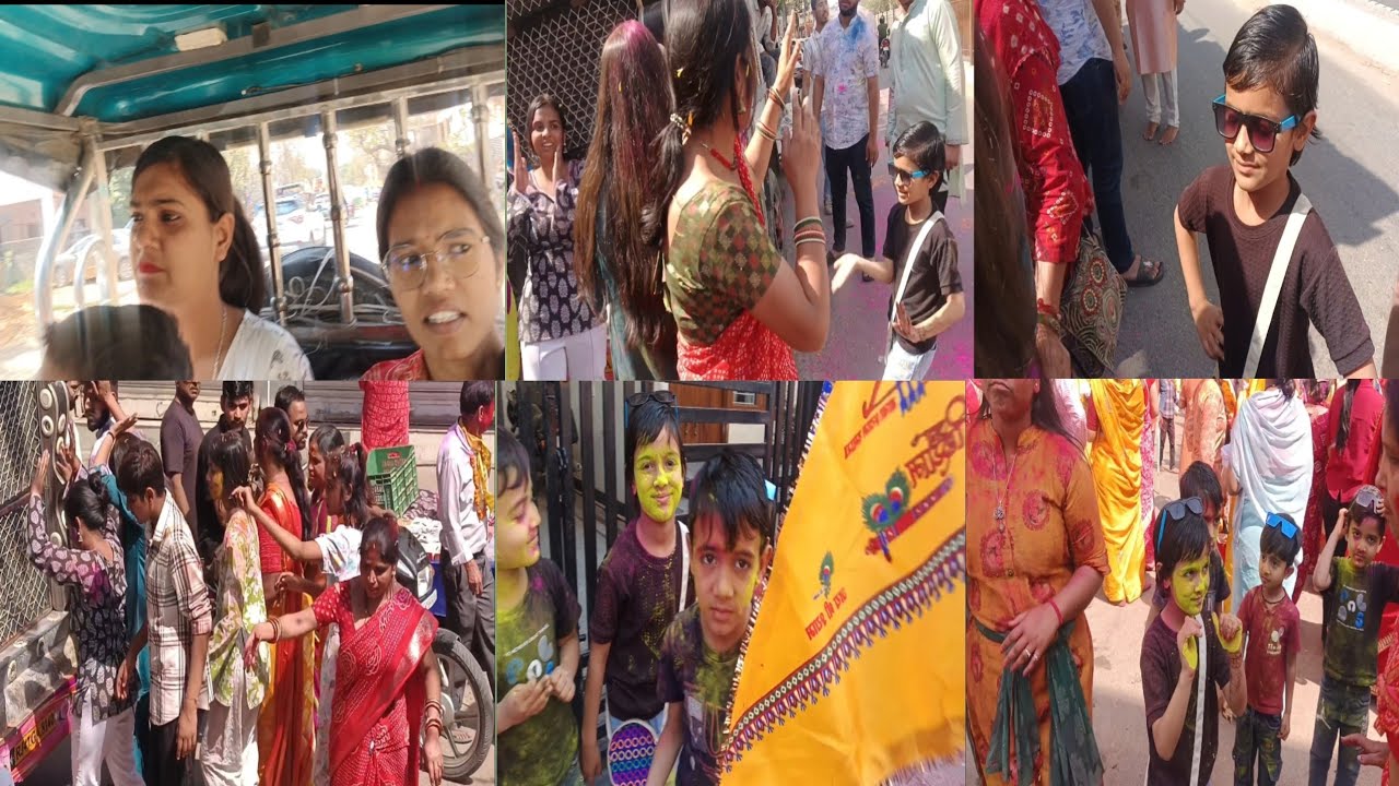 🙏खाटूश्याम🌹 फाग होली महोत्सव 🌈में गए आज हम सभी!🥰 बिंदास इवांसी 