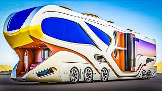 10 Luxurious Motor Homes That Will Blow Your Mind!