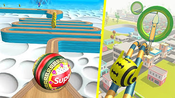 Going Balls Vs Action Balls All Levels Gameplay Android iOS #137