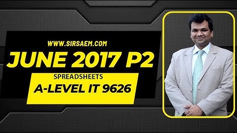 AS LEVEL IT 9626 MAY JUNE 2017 P2