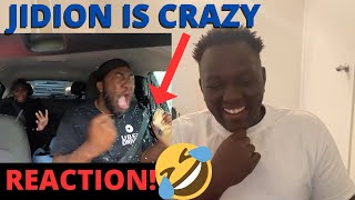 HE HAS NO FEAR! Jidion Drinking Fake Beer While Uber Driving Strangers Reaction
