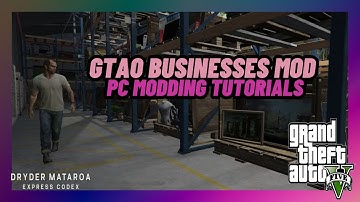 How To Install The GTAO Businesses Mod (GTAV PC Mods 2025)