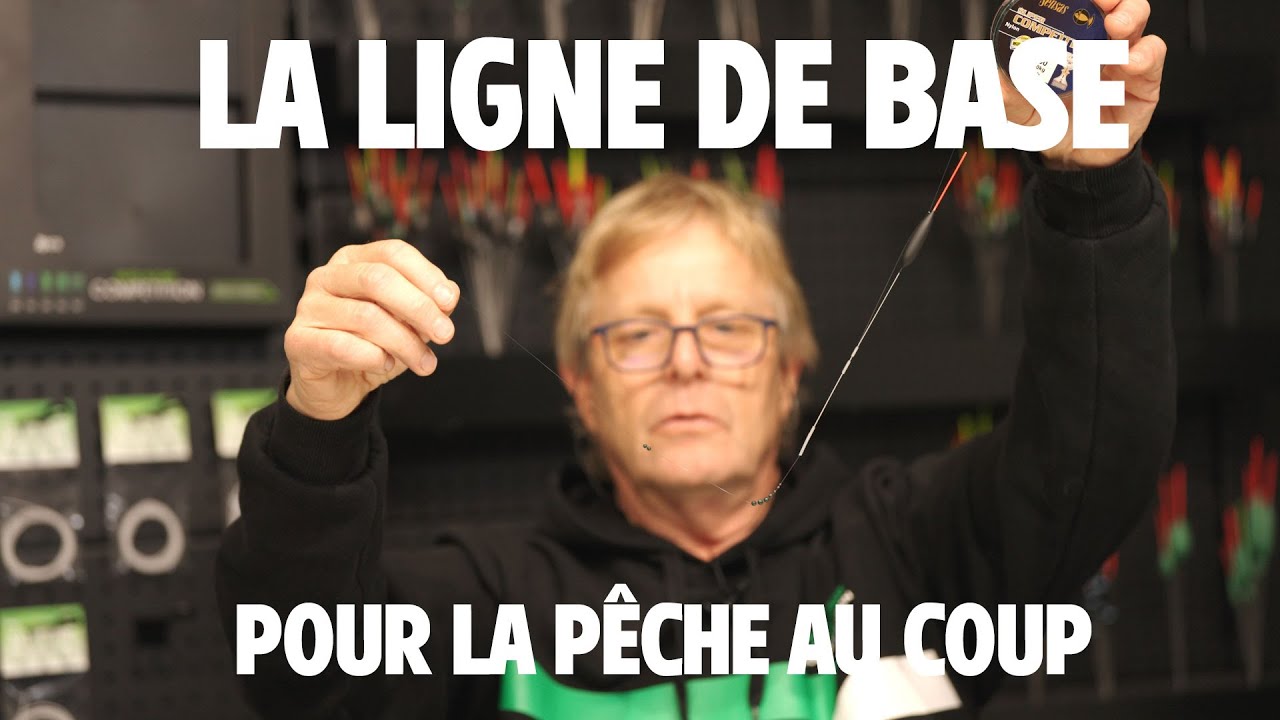 LA LIGNE DE BASE pour pêcher au coup ! Les PLUS SENSAS avec Gilles CAUDIN !