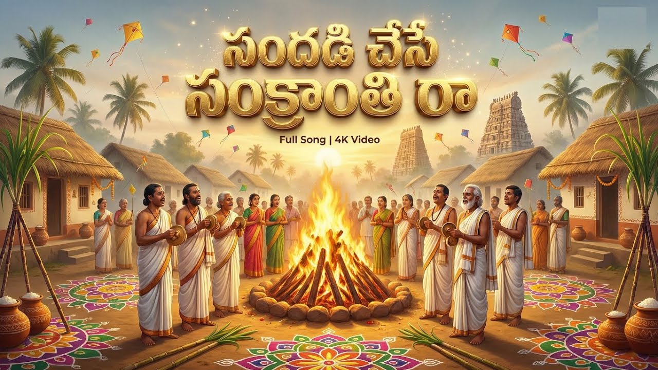 Sankranti Special Telugu Song 2026 | సందడి చేసే సంక్రాంతి రా | 4K