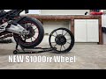 BMW S1000rr Wrecked Bike Rebuild ( PT. 6 NEW Rear Wheel )