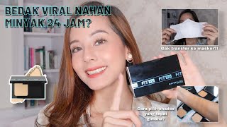 Powder Foundation Battle : LUXCRIME vs MAYBELLINE vs MAKE OVER | DienDiana