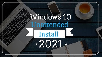 How to Create an Answer File & Boot from Windows 10 USB