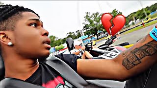 WE RACED &amp; I CRASHED ... | Quarantine Vlog