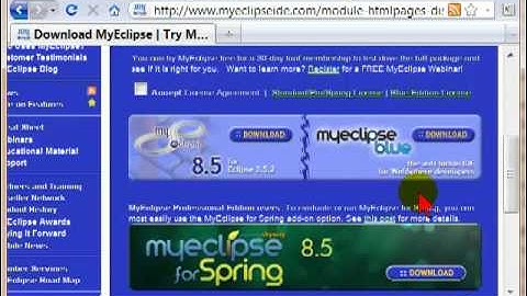 Instalacion MyEclipse - Curso de Hibernate Framework