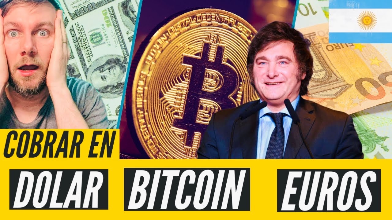 ⭕️Cobrar en DOLARES, EUROS , BITCOIN 🔥es posible con el DNU de Milei