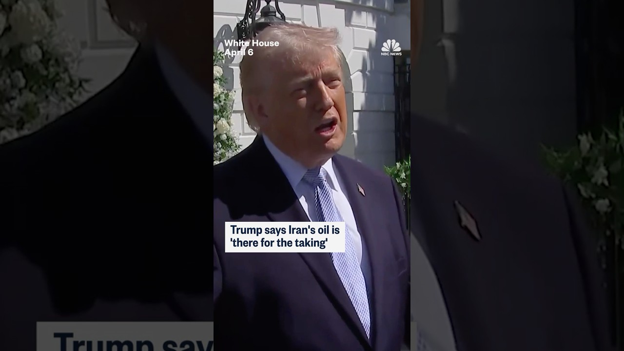 Trump says Iran’s oil is ‘there for the taking’