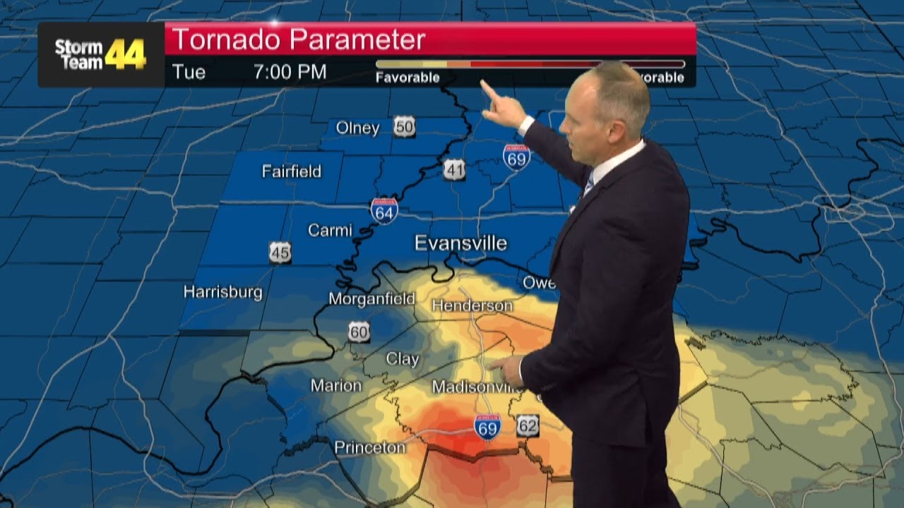On alert for some evening severe weather - YouTube