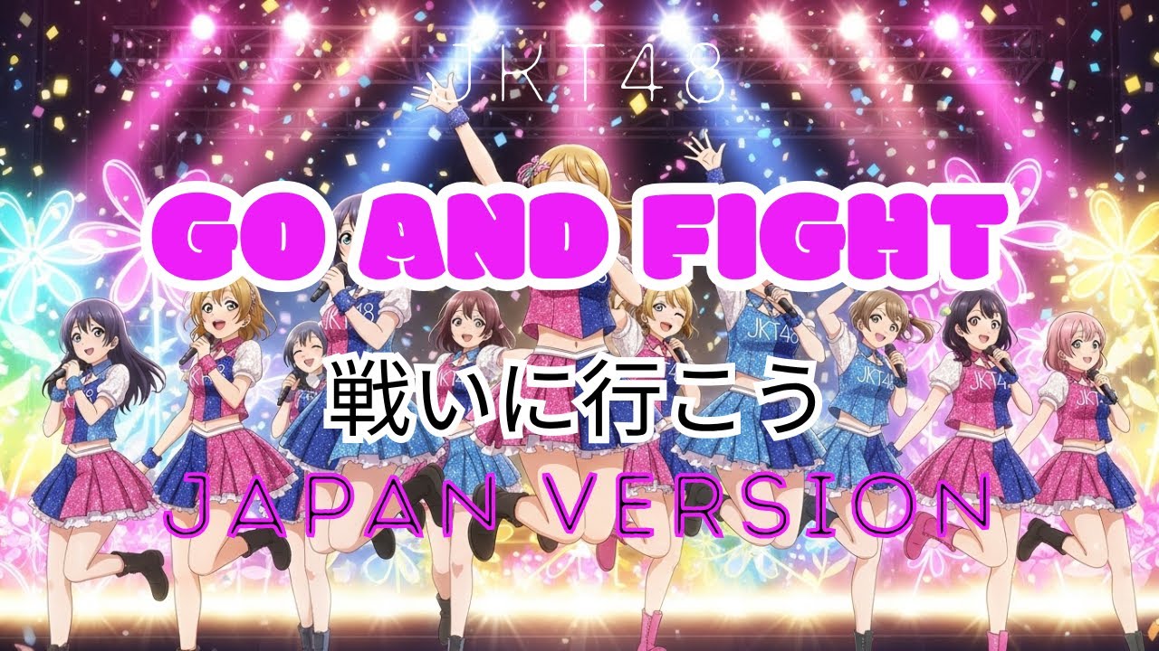 JKT48 || GO AND FIGHT (戦いに行こう / Tatakai ni Ikou) | Japan Version [J-Pop Official]