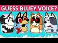 FNF Guess Character by Their Voice | Bluey Guess the Voice | Bluey, Bingo, Mackenzie, Muffin, Buddy