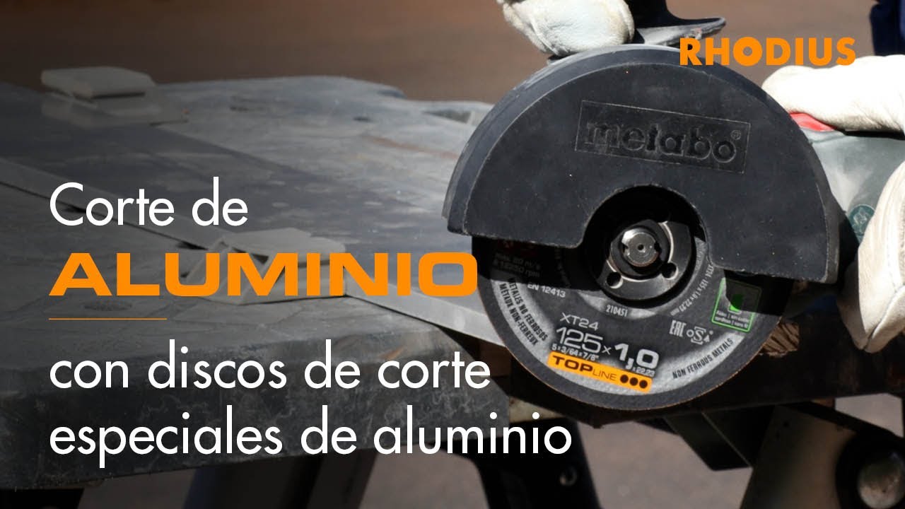 Guarda la ropa rebanada Mucho bien bueno Corte de aluminio - para eso existen discos de corte especiales de aluminio  - YouTube