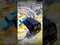 Cars vs Giant Lava Pit- BeamNG.drive #beamng #shorts #beamngdrive #usa #viral #india #automobile