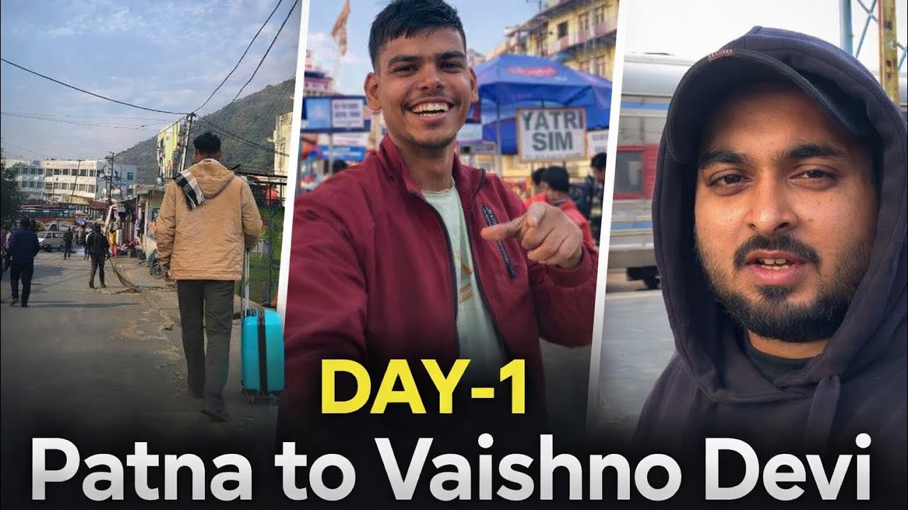 2.	Vaishno Devi Journey Begins | Day-1 Travel Vlog