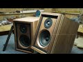 Desktop wooden speaker wssr6700  sound testing  wss china