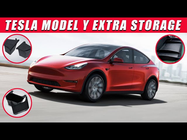 NEW Tesla Model Y Storage Compartments 2023 (EASILY Declutter Your Tesla) 