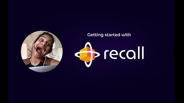 Getting started with Recall
