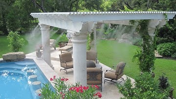 Patio Misting Systems. Hydrobreeze.com Misting Systems for Outdoor cooling.