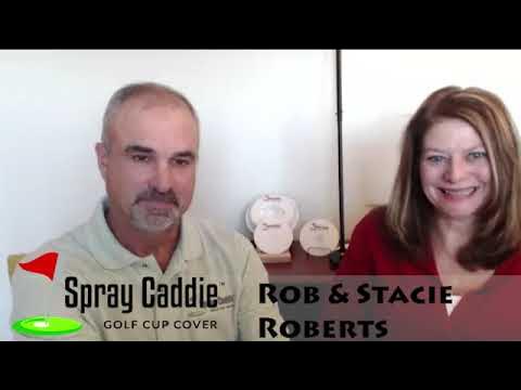 Pat Jones Interviews Developer of Spray Caddie Golf Cup Cover 