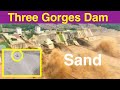China Three Gorges Dam ● Full of sand January 22, 2022 ● Water Level China Flood