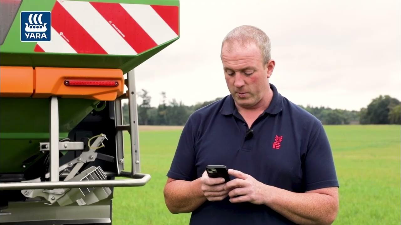 Setting up your Amazone fertiliser spreader YouTube