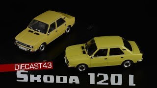 Škoda 120L 1982 Žlutá Kanárková || Abrex || Автомобили ЧССР