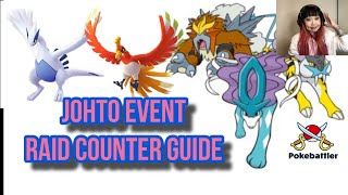 Johto Event Raid Counter Guide by Pokebattler