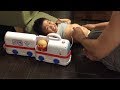 2歳11ヶ月の息子 “アンパンマンびょういん”でパパに診察してもらって大喜び!!