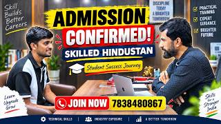 Student Took Admission at Skilled Hindustan | Why Did He Choose Our Technical Course | Student E...