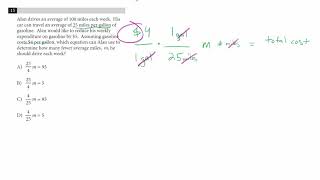 SAT Practice 5 - No Calc - Q 15 of 20