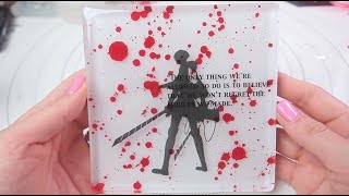 Time-Lapsed: Attack on Titan: LEVI ACKERMAN Tile (fail)