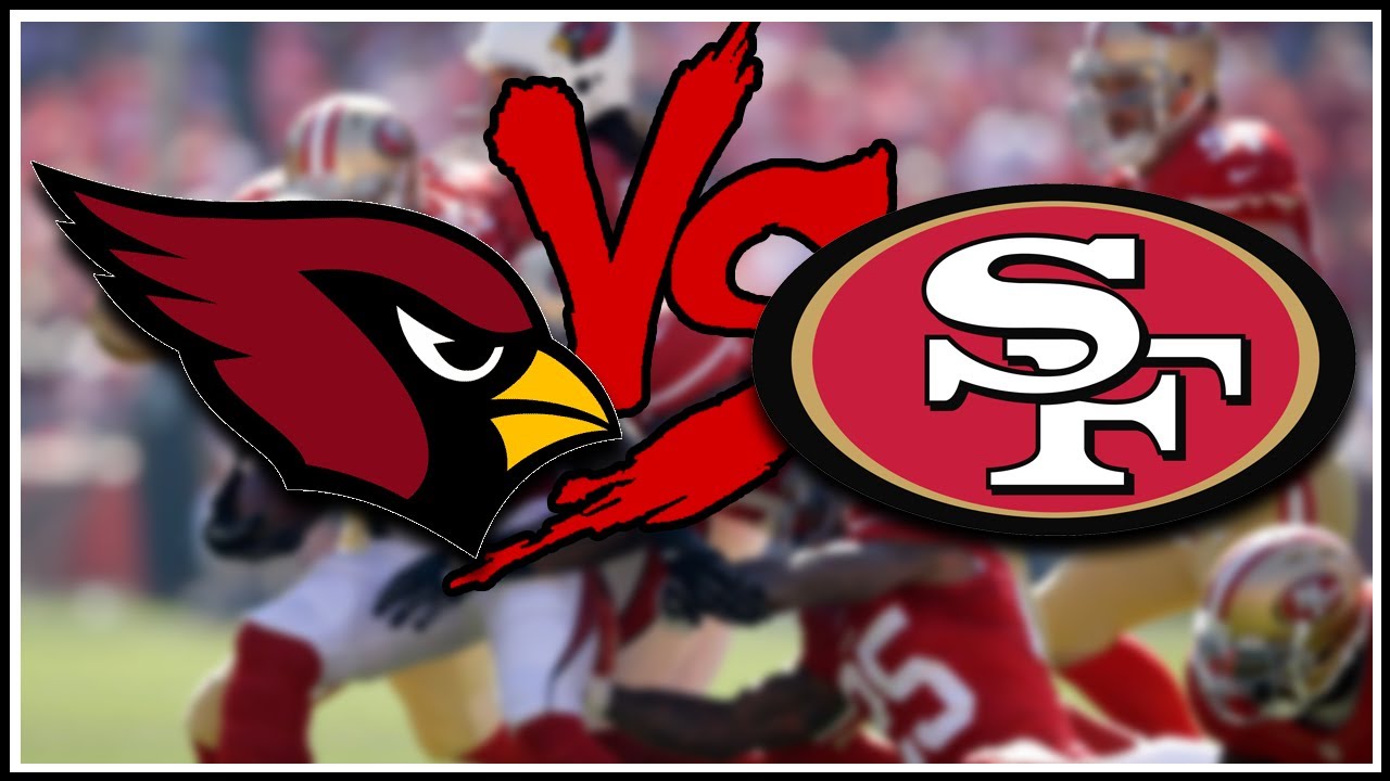 Image result for cardinals vs 49ers