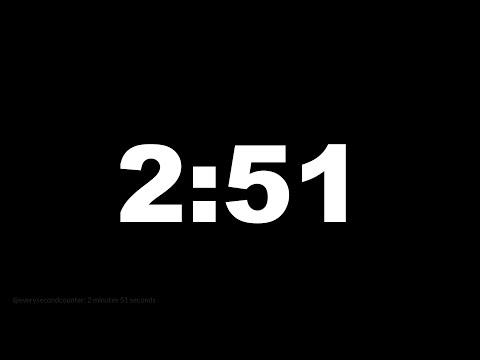 2 minutes 51 seconds [171 secs] clock timer countdown || Alarm Focus
